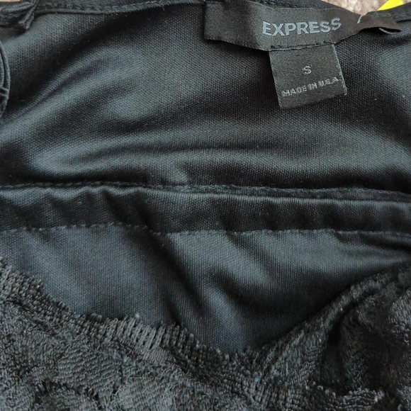 Black Lace Camisole Top - Picture 3 of 5